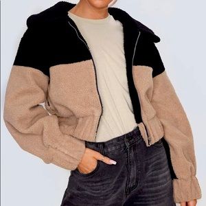 Teddy Crop Jacket